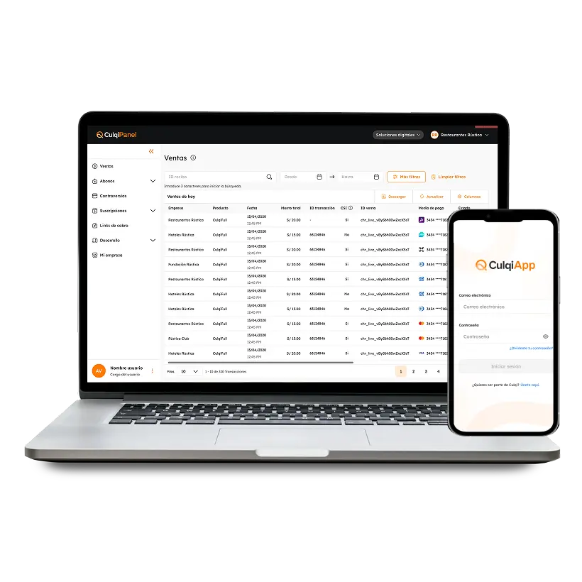 CulqiPanel y CulqiApp
